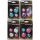 Magnesy Schemat Brokat Mix, 4szt