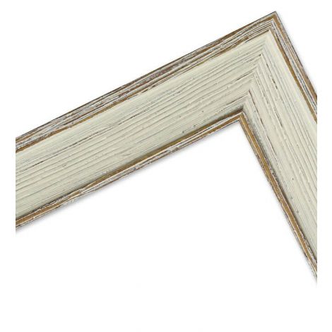 Ramka drewniana Icar DRL U 01 Kremowa, 30x40cm - 2