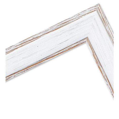 Ramka drewniana Icar DRL U 1 Biała, 40x50cm - 2