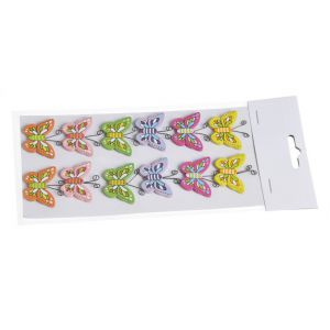 Element drewniany Canea, Motyle, 2szt