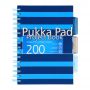 Kołozeszyt Pukka Pad Project Book Navy A5/100/80g kratka, niebieski - 2