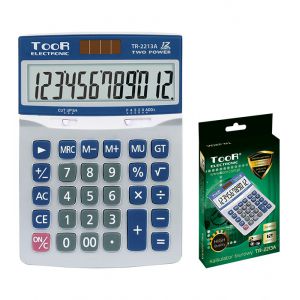 Kalkulator Toor biurowy TR-2213A, 12-pozycyjny
