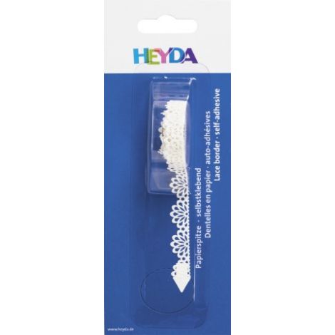 Koronka papierowa Heyda samoprzylepna Wachlarze, 2m