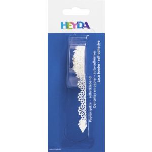Koronka papierowa Heyda samoprzylepna Wachlarze, 2m