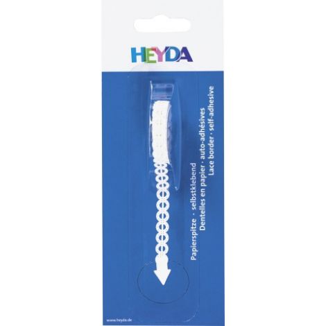 Koronka papierowa Heyda samoprzylepna Kółeczka, 2m