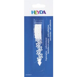 Koronka papierowa Heyda samoprzylepna Liście, 2m