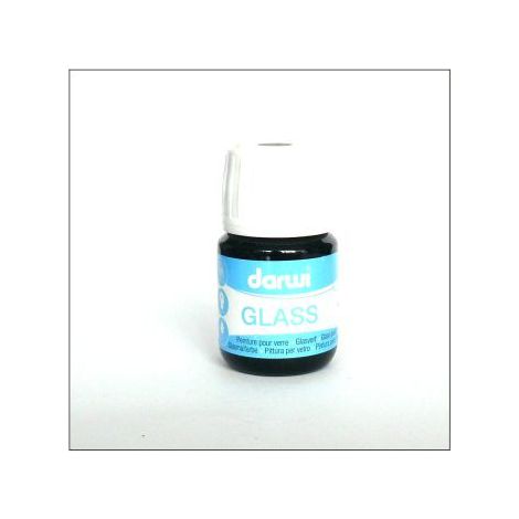 Farba do szkła Darwi 30ml, Czarna - 2