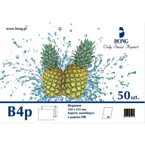 Koperty Bong B4 Brązowe 80g, 50szt