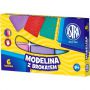 Modelina Astra brokatowa, 6 kolorów - 2