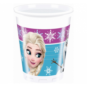 Kubeczki plastikowe Godan Frozen, 8szt