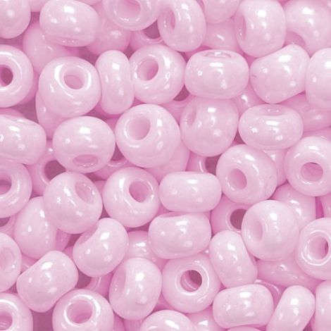 Koraliki szklane Knorr Prandell 5mm, Różowe