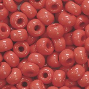 Koraliki szklane Knorr Prandell 5mm, Karminowe