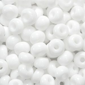 Koraliki szklane Knorr Prandell 5mm, Białe