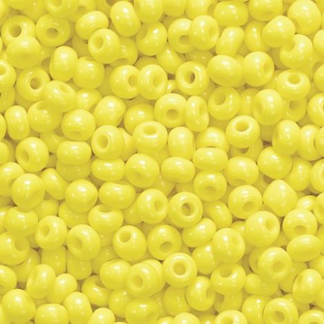 Koraliki szklane Knorr Prandell 2.5mm, Żółte