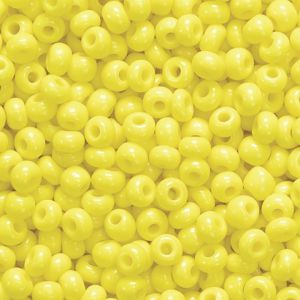 Koraliki szklane Knorr Prandell 2.5mm, Żółte