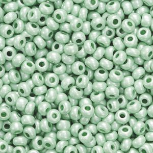 Koraliki szklane Knorr Prandell 2.5mm, Miętowe