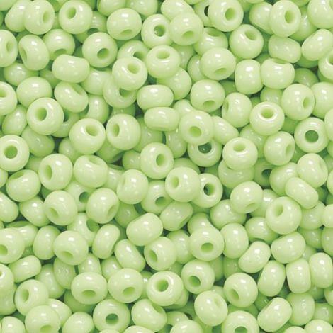 Koraliki szklane Knorr Prandell 2.5mm, Limonkowe