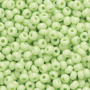 Koraliki szklane Knorr Prandell 2.5mm, Limonkowe