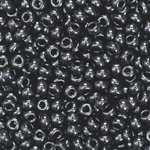 Koraliki szklane Knorr Prandell 2.5mm, Czarne