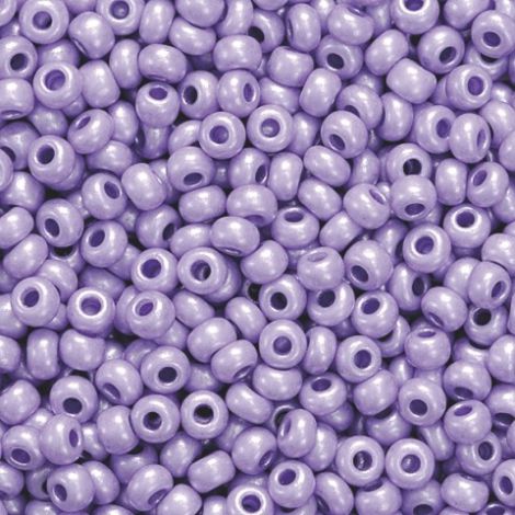 Koraliki szklane Knorr Prandell 2.5mm, Liliowe matowe