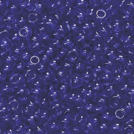 Koraliki szklane Knorr Prandell 2.5mm, Granatowe transparentne