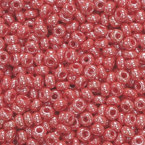 Koraliki szklane Knorr Prandell 2.5mm, Malinowe