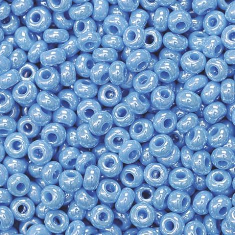 Koraliki szklane Knorr Prandell 2.5mm, Niebieskie perłowe
