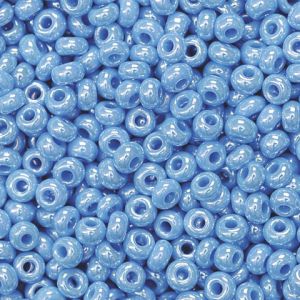 Koraliki szklane Knorr Prandell 2.5mm, Niebieskie perłowe
