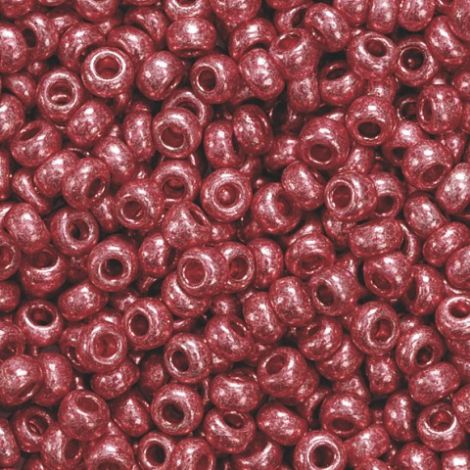Koraliki szklane Knorr Prandell 2.5mm, Różowe ciemne