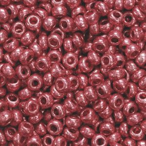 Koraliki szklane Knorr Prandell 2.5mm, Różowe ciemne
