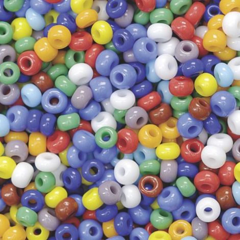 Koraliki szklane Knorr Prandell 2.5mm, Mix kolorów
