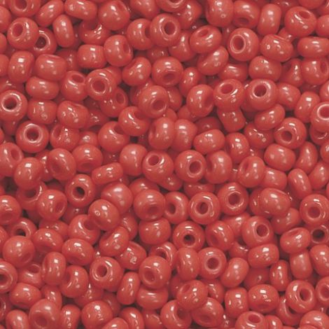 Koraliki szklane Knorr Prandell 2.5mm, Karminowe