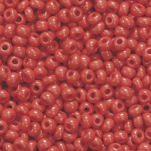 Koraliki szklane Knorr Prandell 2.5mm, Karminowe