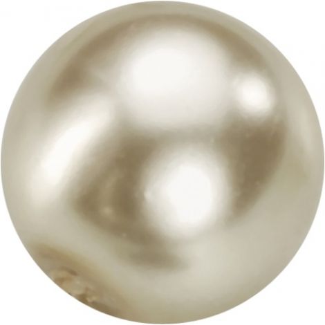 Perełki szklane DAS 4mm, Piaskowe