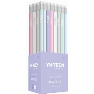 Ołówek Interdruk Pastel HB, z gumką