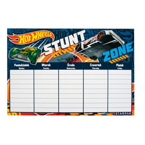 Plan Lekcji Starpak A5 Hot Wheels - 2