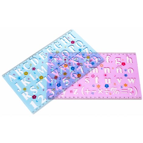 Szablon Starpak Cyferki i Literki - 2