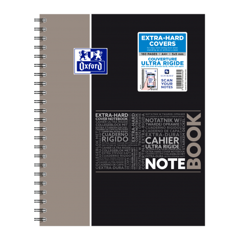 Kołonotatnik Oxford Student Notebook To A4/80 kratka - 6