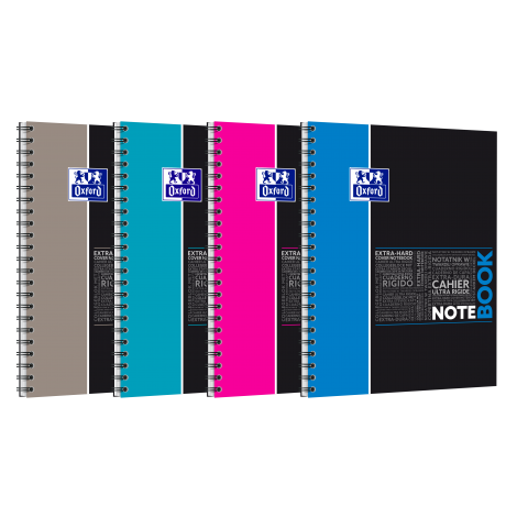 Kołonotatnik Oxford Student Notebook To A4/80 kratka