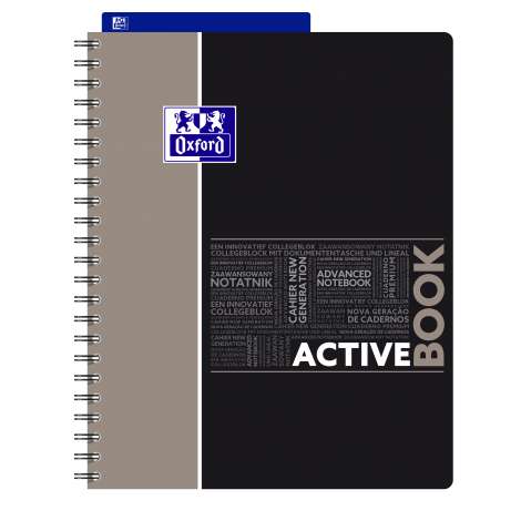 Kołonotatnik Oxford Student Activebook A4/80 kratka - 3