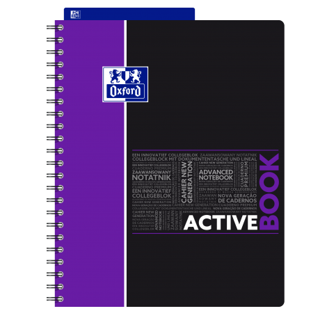 Kołonotatnik Oxford Student Activebook A4/80 kratka - 5