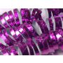 Serpentyny holograficzne, różowe, 3,8 m, 18 sztuk - 3