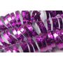 Serpentyny holograficzne, jasnoróżowe, 3,8 m, 18 sztuk - 3