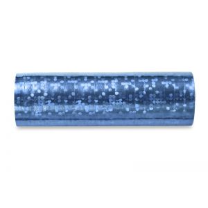 Serpentyny holograficzne, błękitne, 3,8 m, 18 sztuk
