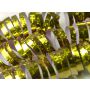 Serpentyny holograficzne, złote, 3,8 m, 18 sztuk - 3