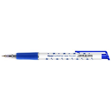 Długopis Toma Superfine automatyczny 0.5mm Niebieski