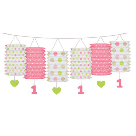 Girlanda z lampionami Roczek, 3,6m, mix