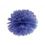 Pompon bibułowy, granatowy, 25 cm - 2