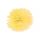 Pompon bibułowy, żółty, 25 cm