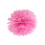 Pompon bibułowy, różowy, 25 cm - 2